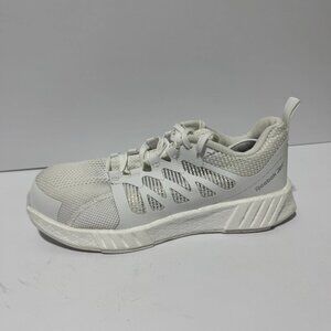 Reebok Mens Fusion Flexweave Work Sneaker White Size 9W